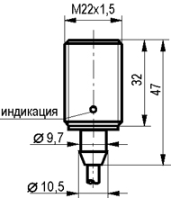 Габариты ISB BF5A-32P-7-L